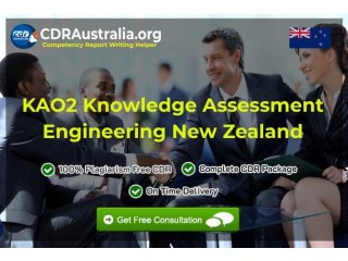 Get KA02 Assessment Help For Engineering New Zealand - CDRAustralia.Org