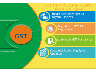Best GST Course in Delhi, 110087, Get Valid Certification by SLA Accounting Institute, GST and Tally Prime Institute in Delhi, Noida,
