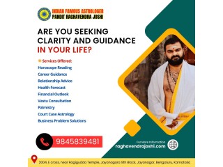 Best Astrologer in Bangalore – Raghavendrajoshi