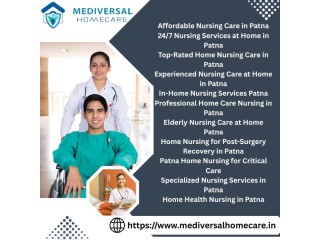 24/7 Nursing Services at Home in Patna