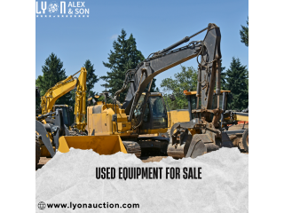 Score Big Savings with Quality Used Equipment for Sale