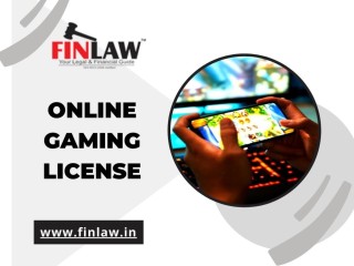An online gaming license helps prevent fraudulent activities!