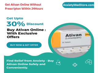 Purchase Ativan Online Without A Prescription, Hassle-Free, And Pay Securely With PayPal