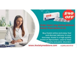 Order Ksalol 1mg Online | Xanax | Alprazolam | Without Prescripton In US