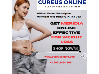 Buy Meridia Online For Fitness Overnight Delivery With Prompt Service.