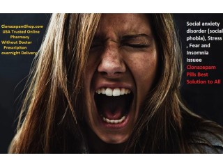 Insomnia Anxiety Solution Tablets Clonazepam Klonopin Buy Online Without Prescription