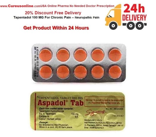 chronic-neuropathic-pain-solution-buy-tapentadol-100mg-online-overnight-delivery-big-0