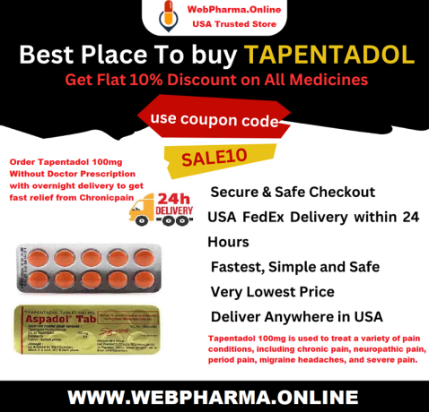 chronic-pain-solution-nucynta-tapentadol-100mg-online-overnight-delivery-big-0
