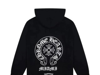 chrome-hearts-logo-hoodie