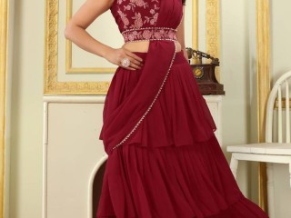 buy-beautiful-half-sarees-online-at-mirraw