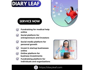 Online Platform for Business Investments – Diary Leaf