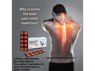 Carisoprodol Tablets (Pain O Soma) No Prescription Overnight Delivery