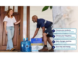FIRST DELIVERY NO DELIVERY FEE PLUS 5 FREE CASES
